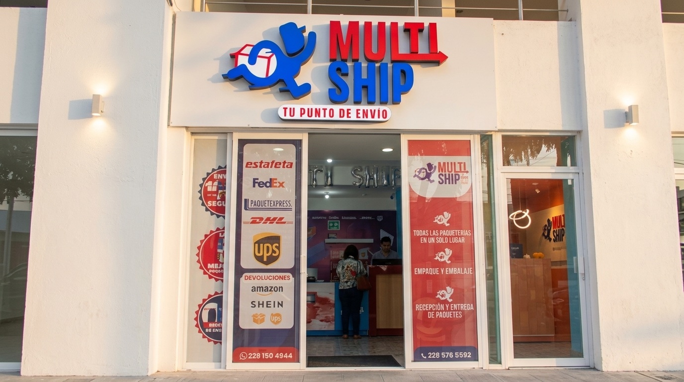 Sucursal MultiShip en Xalapa